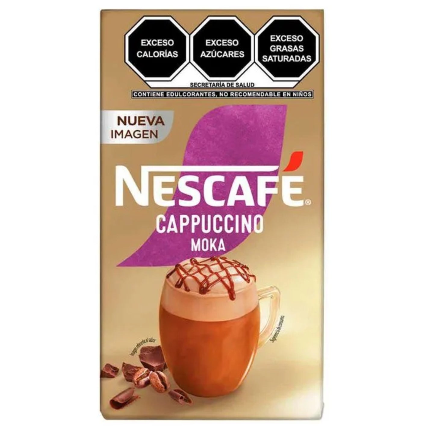 Cafe Nescafe Cappuccino Moka 6-22 g Exhibidor