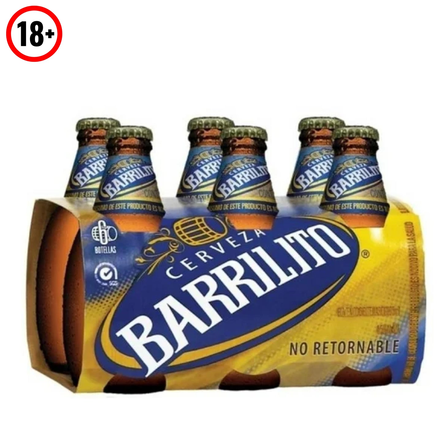 Cerveza Barrilito 325 ml Six