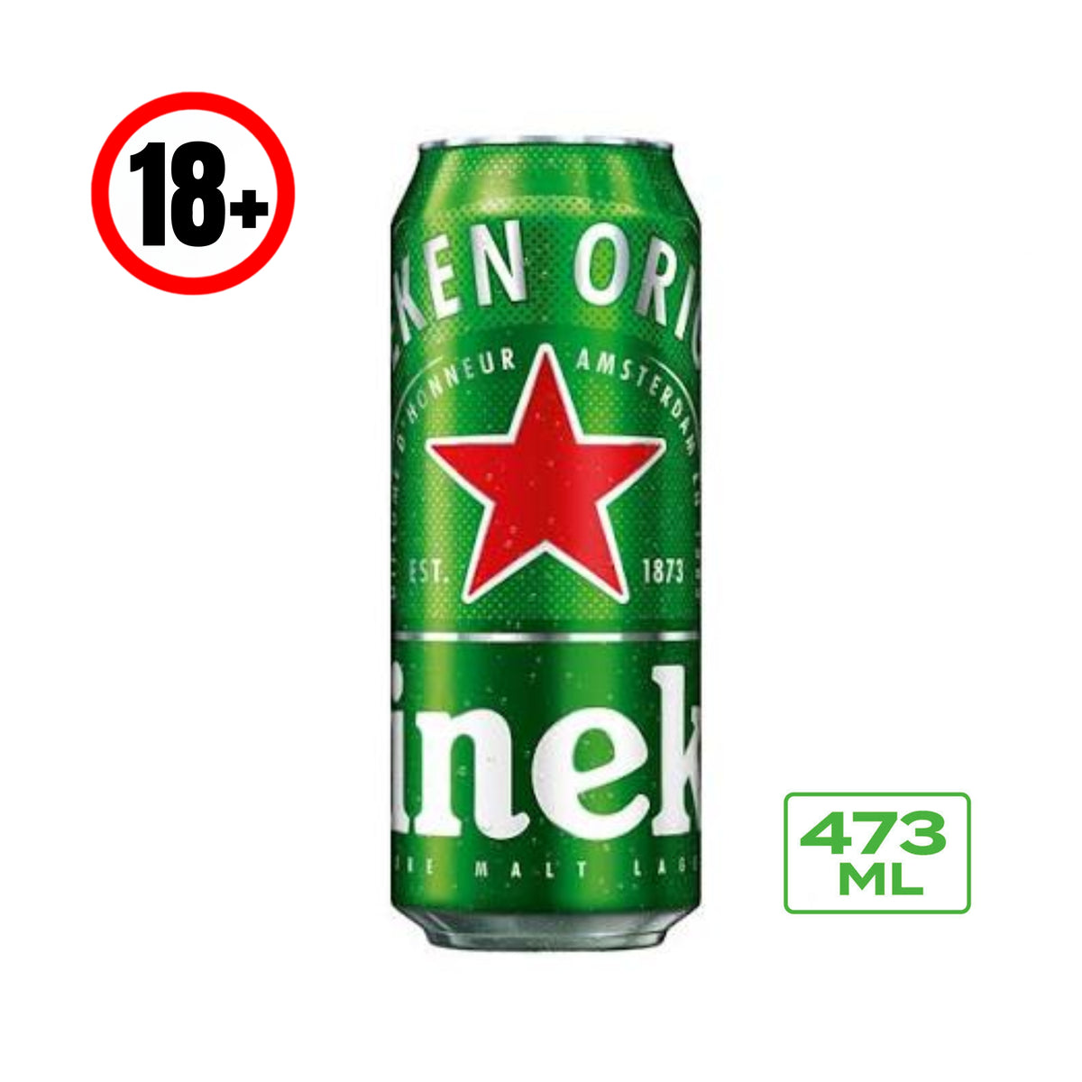Cerveza Heineken Lata 473 ml