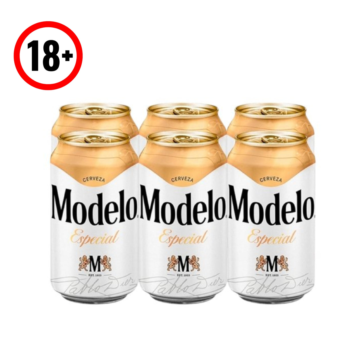 Cerveza Modelo Especial Lata 6-355 ml Six