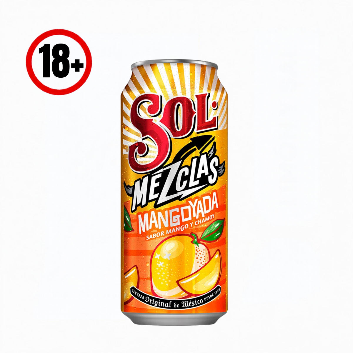 Cerveza Sol Mangoyada Laton 473 ml