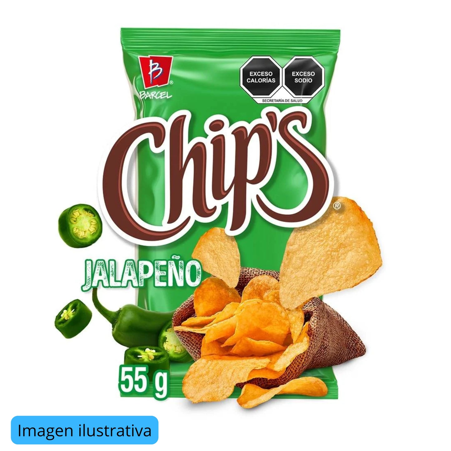 Chips Jalapeño 52 g