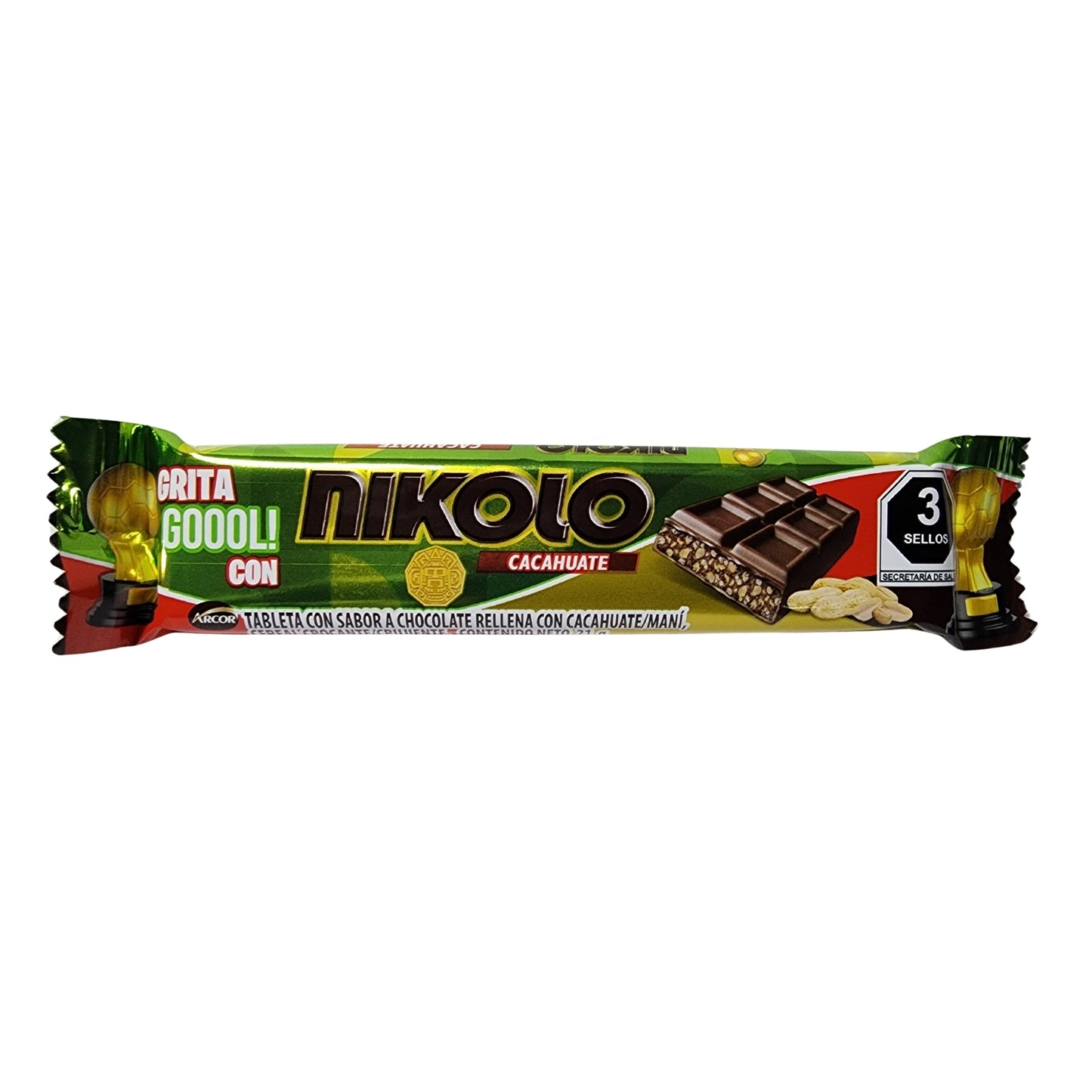 Chocolate Nikolo Mundialista 21 g