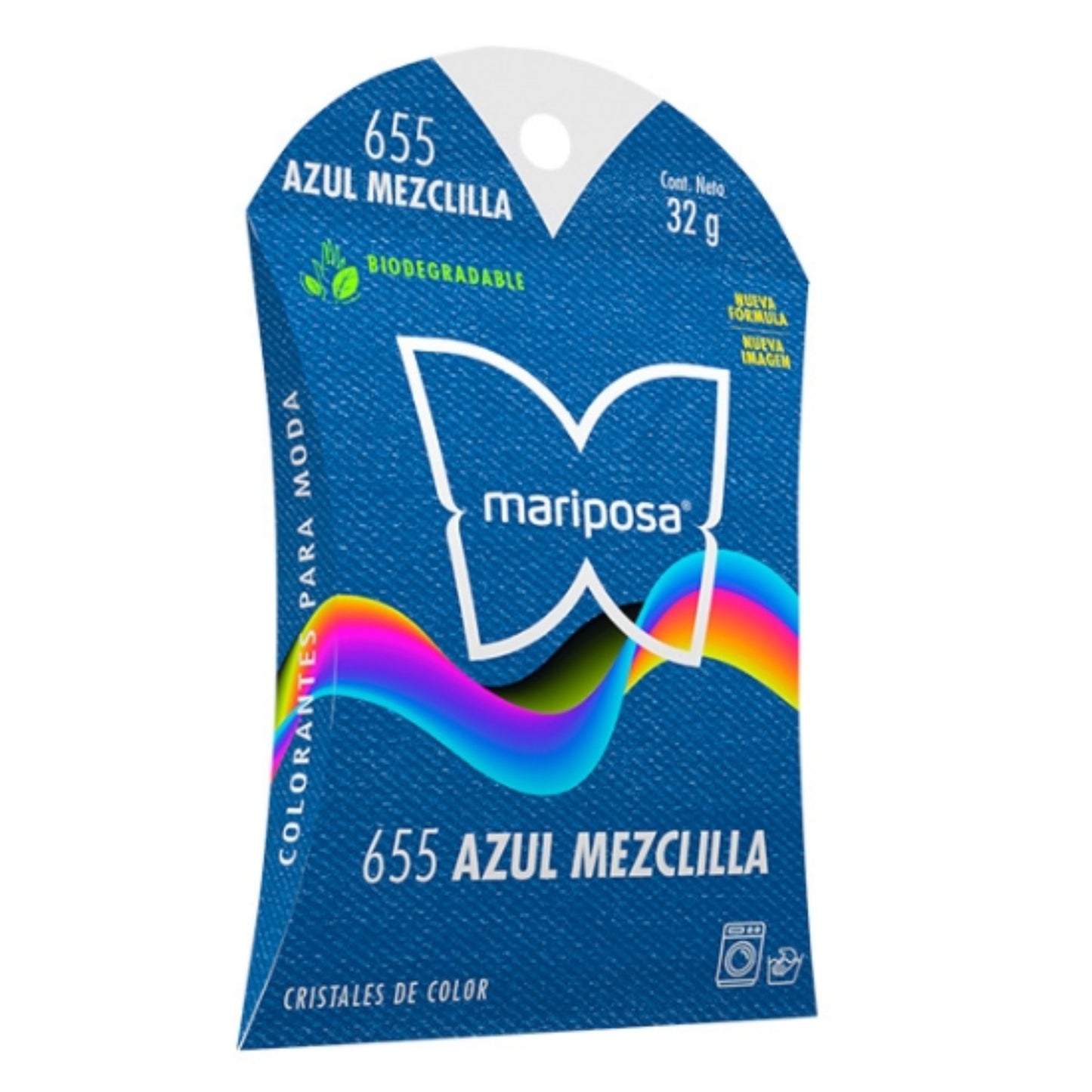 Colorante Mariposa Azul Mezclilla 32 g