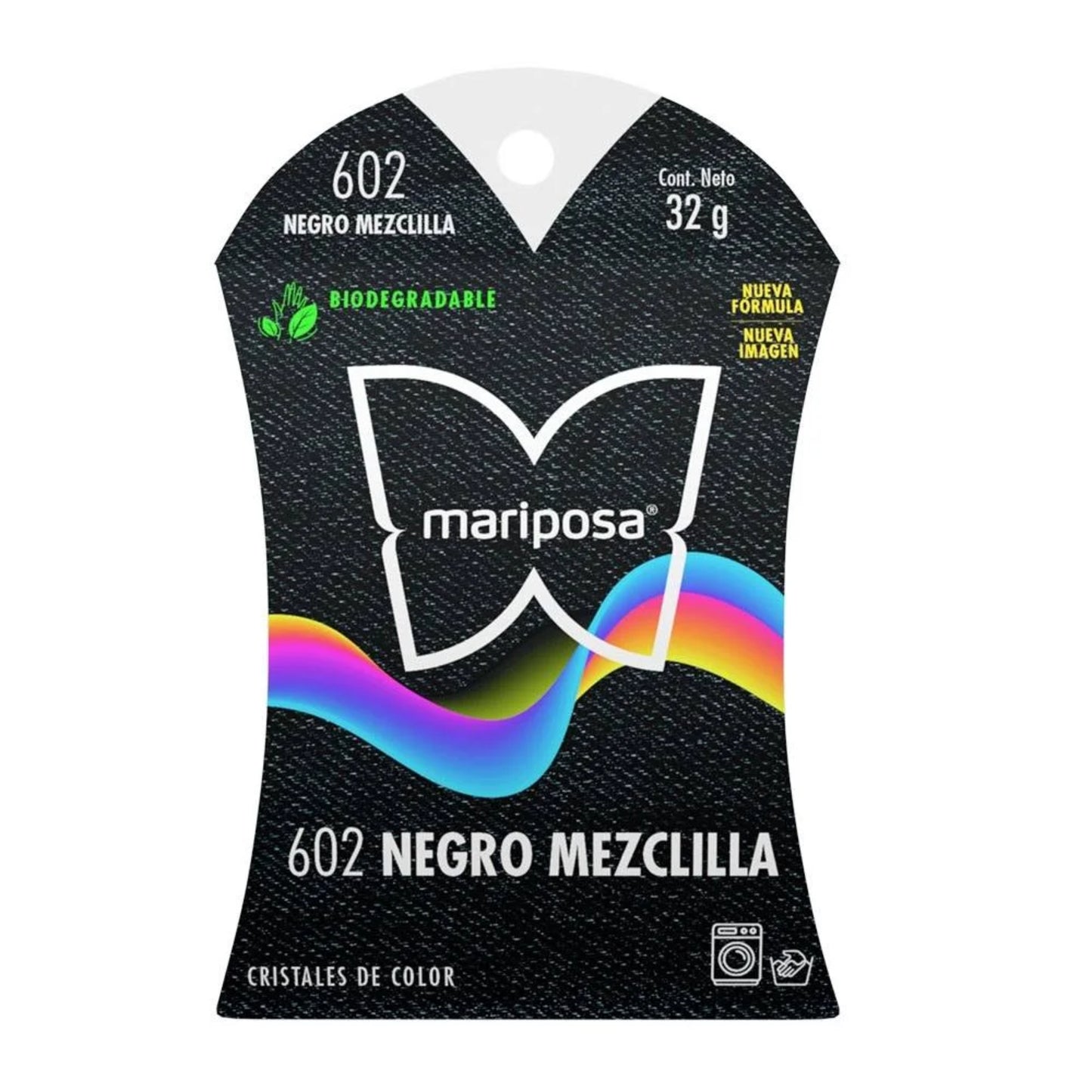 Colorante Mariposa Negro Mezclilla 32 g