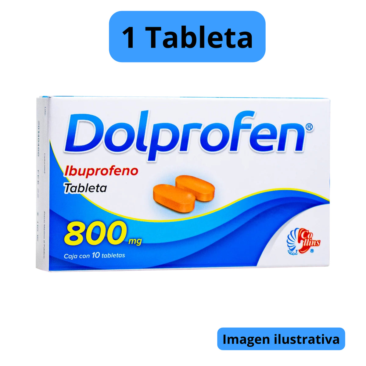 Dolprofen Ibuprofeno 800 mg Tableta