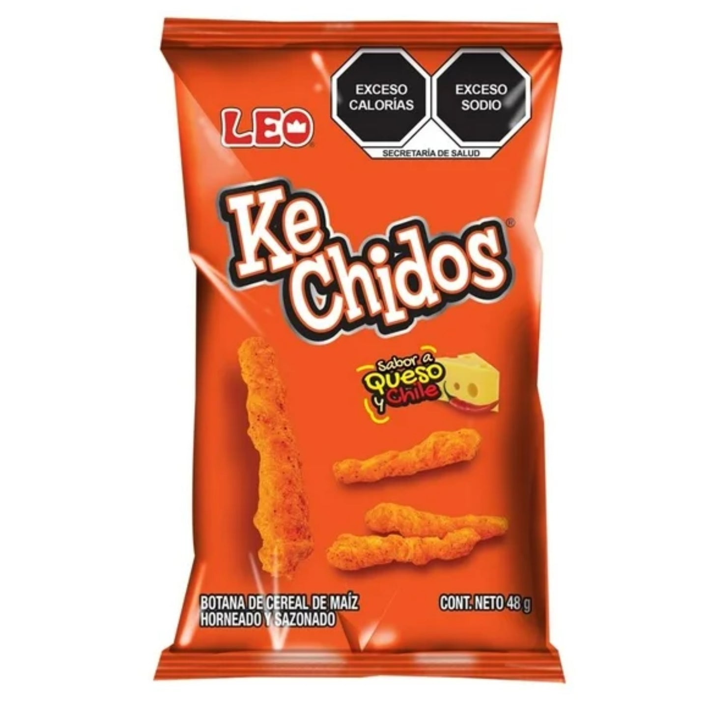 Ke Chidos Sabor Queso y Chile 48 g