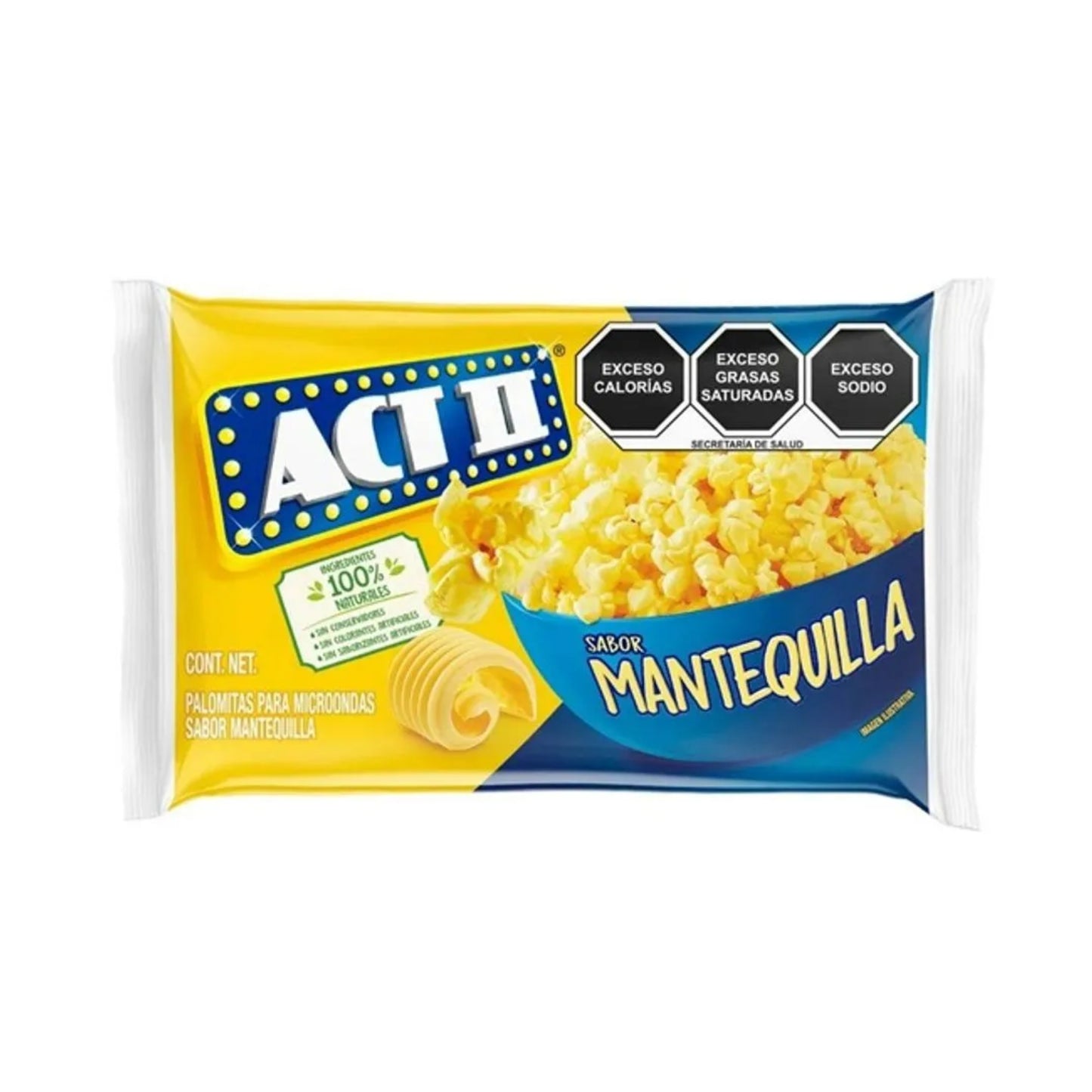 Palomitas ACT II sabor mantequilla 80 g