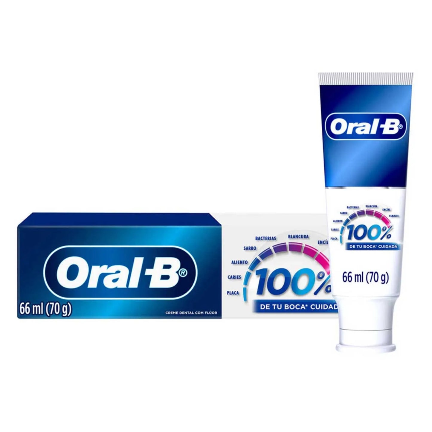 Pasta Dental Oral 100% B 66 ml