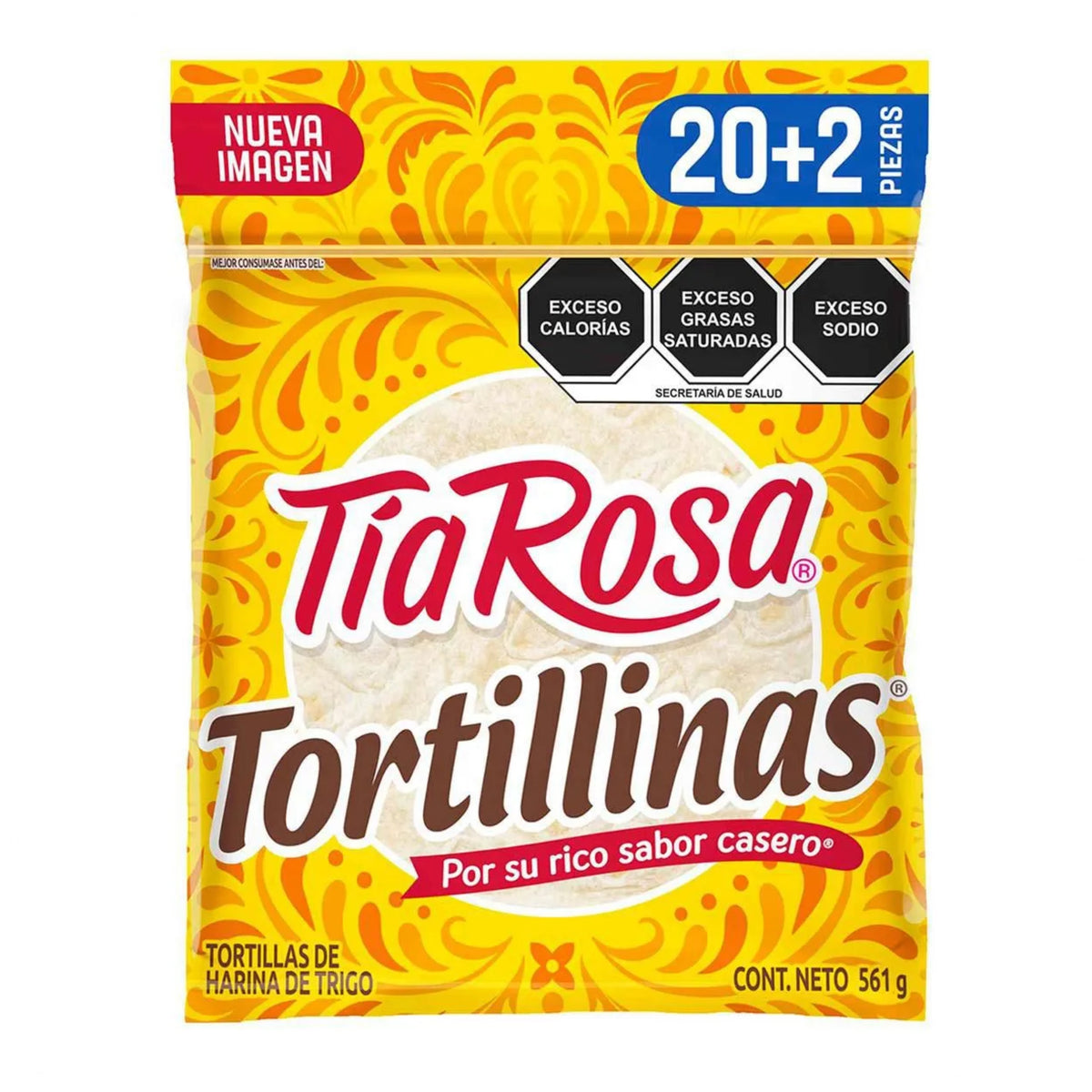 Tortillinas Tia Rosa 22 Piezas 561 g