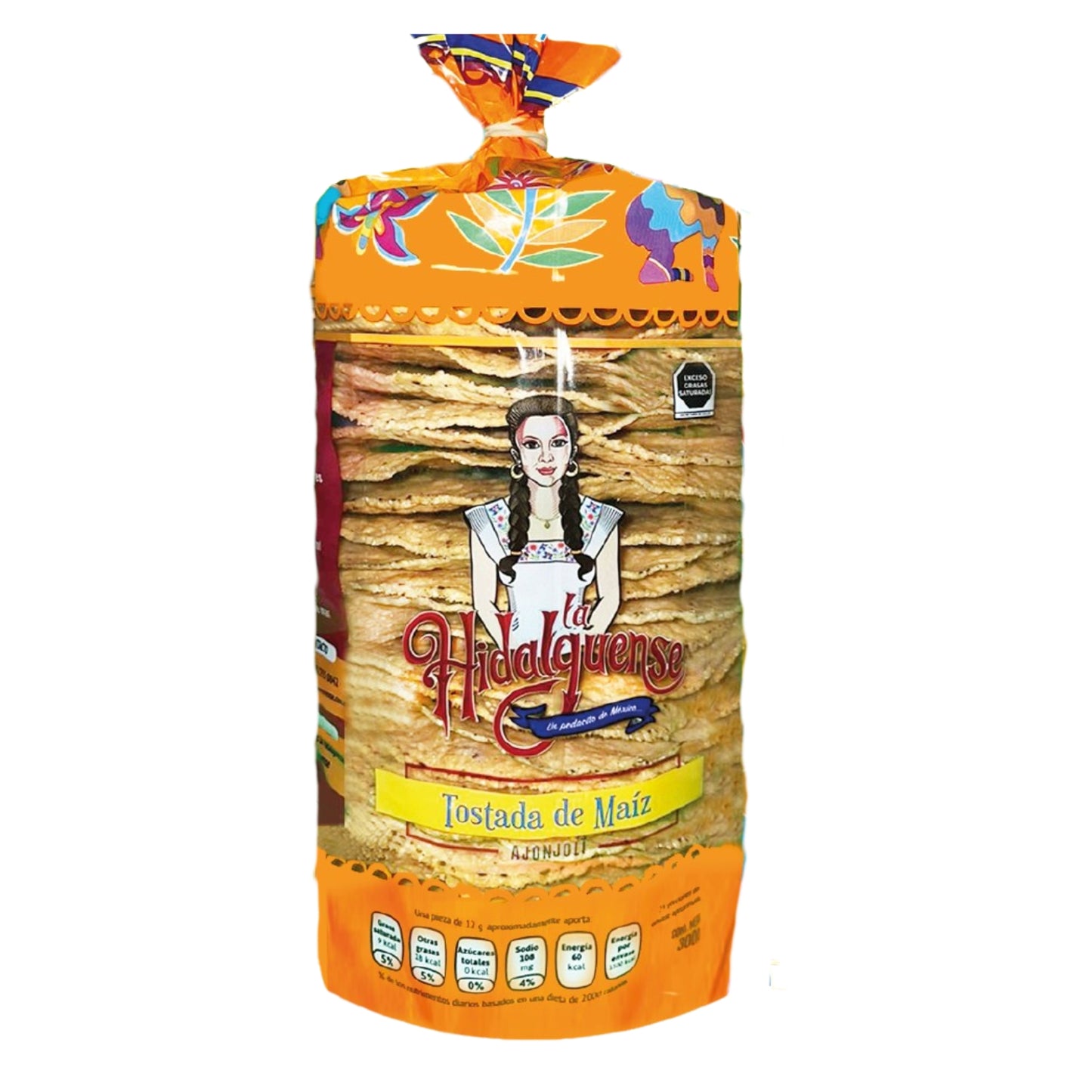 Tostadas La Hidalguense Con Ajonjoli 300 g