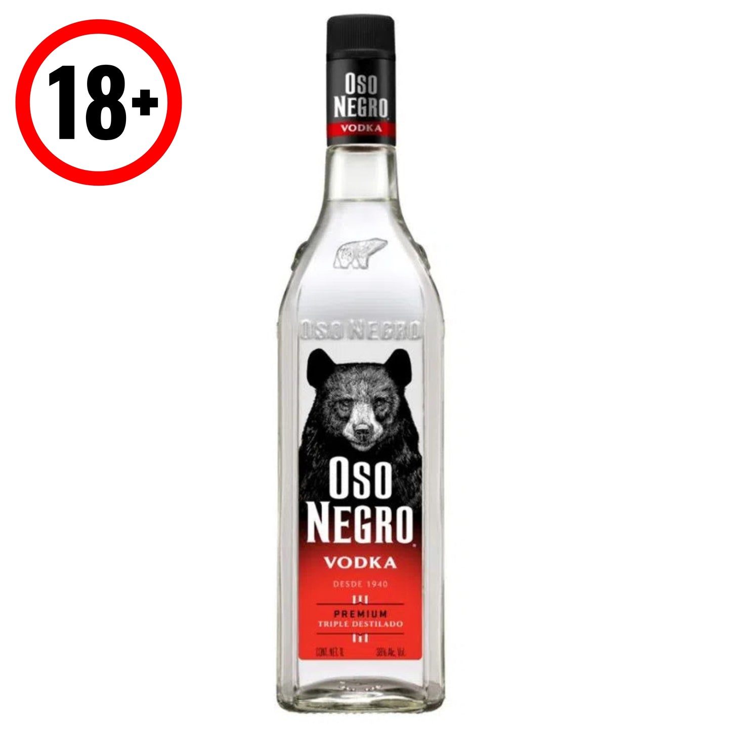 Vodka Oso Negro 1 lt