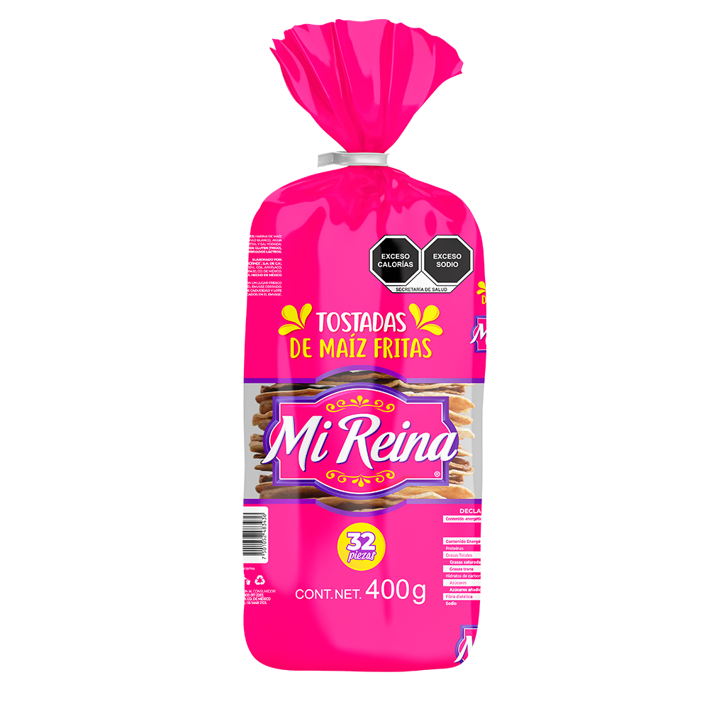 Tostadas Fritas Mi Reyna 32 pzas 250 g