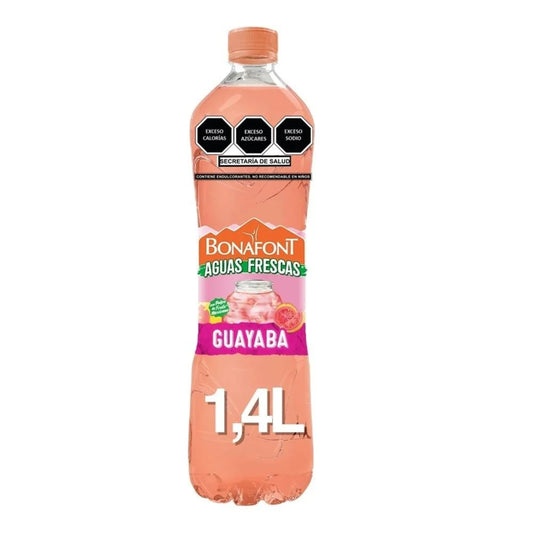 Aguas Frescas Bonafont Sabor Guayaba  1.4 Lt
