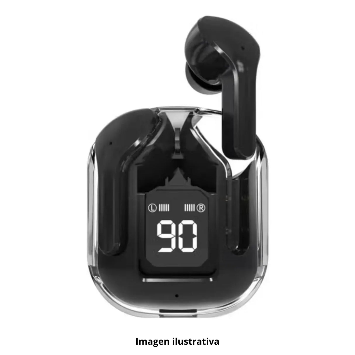 Auriculares Inalambricos Keulona Negros Pantalla Digital