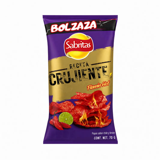 Bolzaza Receta Crujiente Flamin Hot 70 g