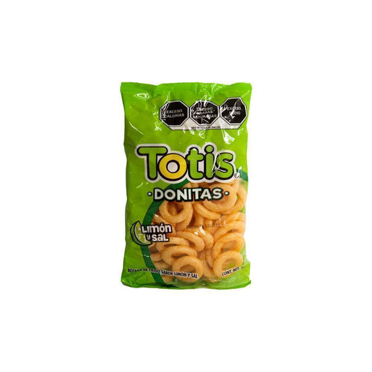 Botana Mega Donitas Limon y Sal 20 g