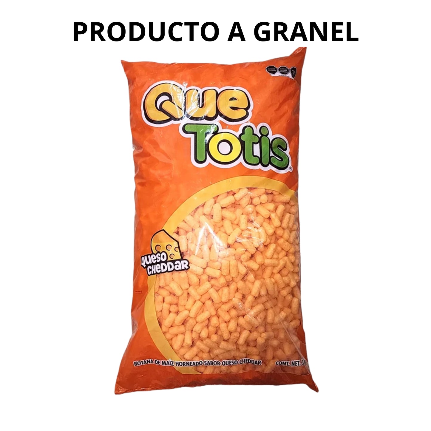 Botana Que Totis Queso a Granel 250 g