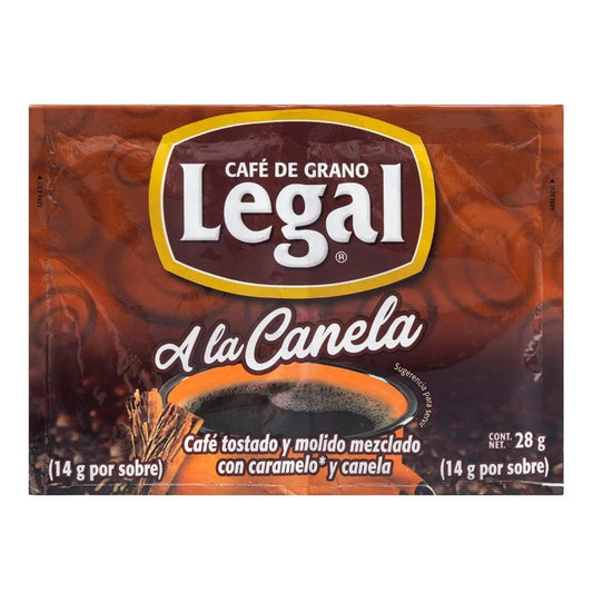 Café Legal Canela Sobre 28 g