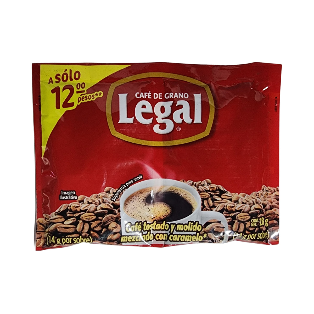 Café Legal Sobre de 28 g