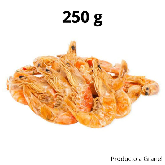 Camaron Entero Seco Mediano a Granel  250 g