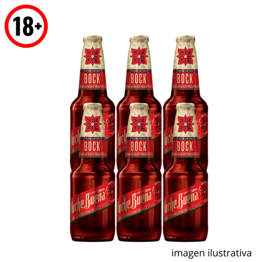 Cerveza Bohemia Noche Buena 355 ml Six