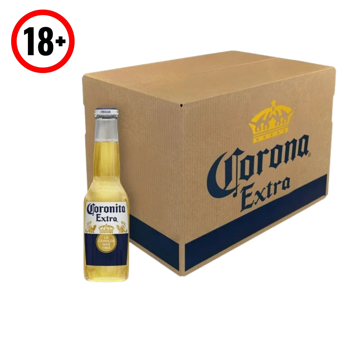 Cerveza Clara Coronita Extra (A) 24-210 ml Carton