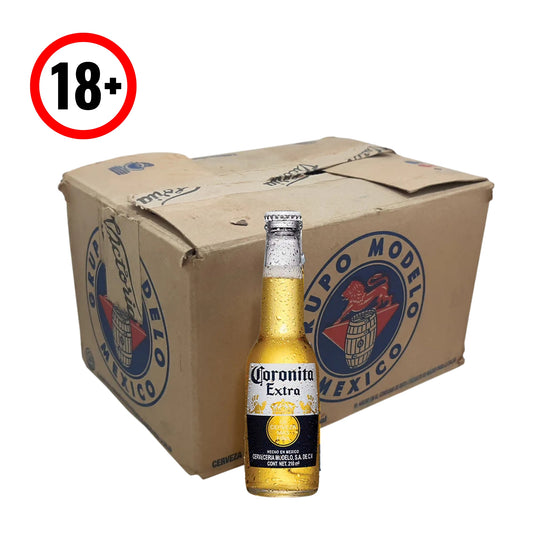 Cerveza Coronita Extra Retornable 24-210 ml Carton