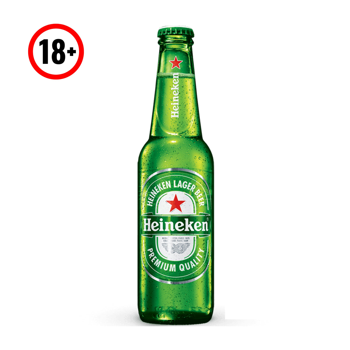 Cerveza Heineken 355 ml Botella No Retornable