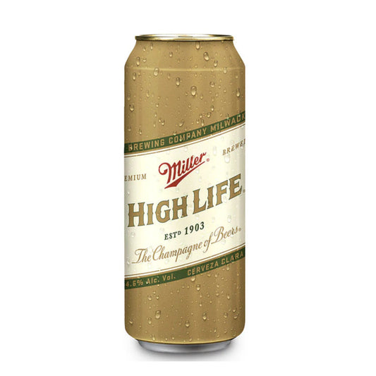Cerveza Miller High Life Lata 473 ml