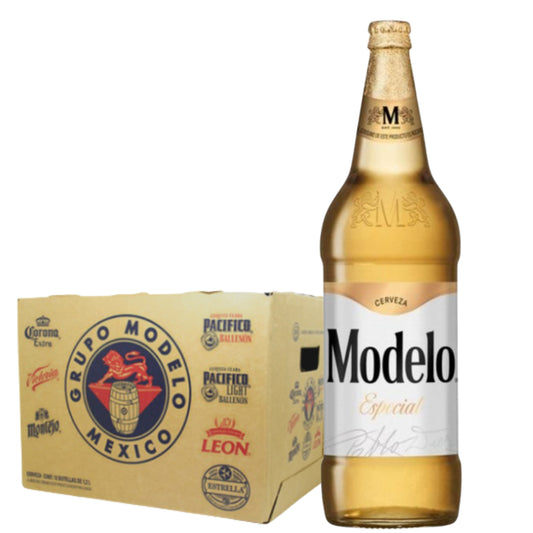 Cerveza Modelo Especial 1 lt Carton