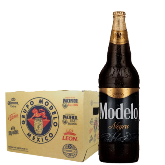 Cerveza Modelo Negra 1 Lt Carton