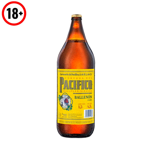 Cerveza Pacifico Ballenon 1.2 Lt