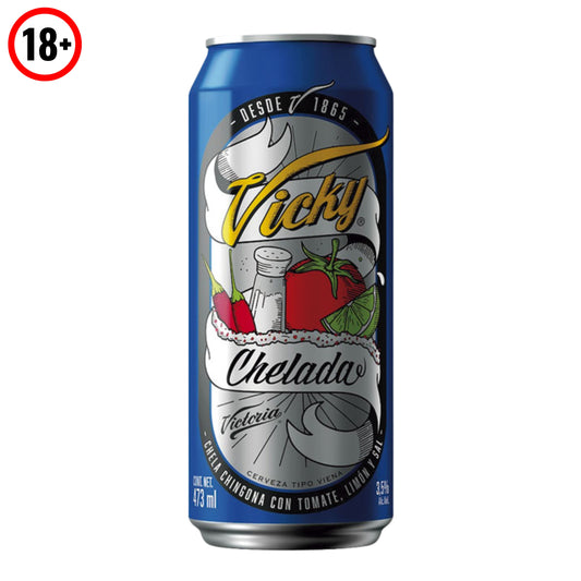 Cerveza Vicky Chelada Lata 473