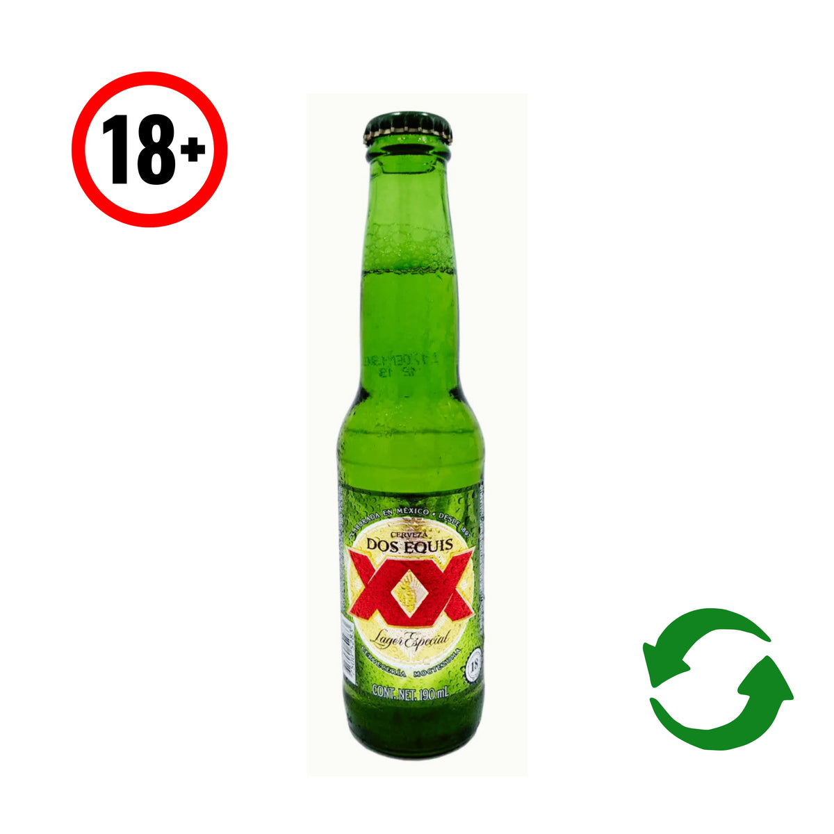 Cerveza XX cuartito 190 ml