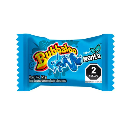 Chicle Bubbaloo Menta 5.1 g