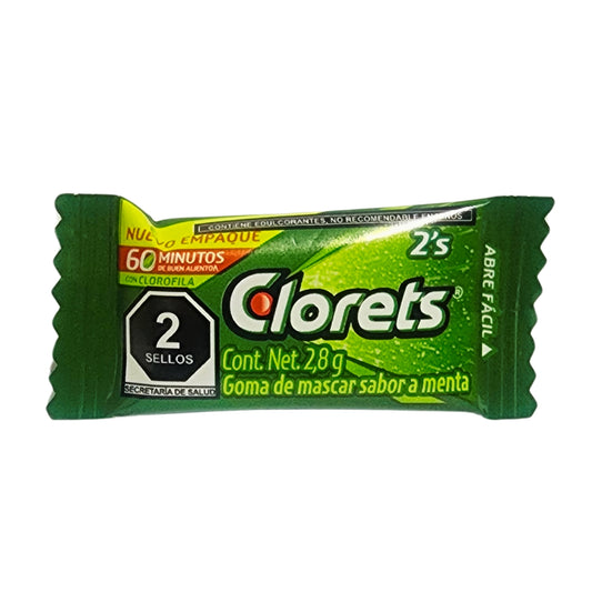 Chicle Clorets  2s Pastillas 2.8 g