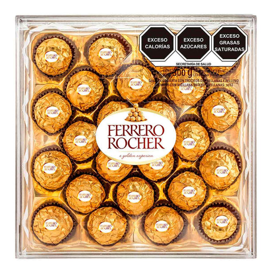 Chocolate Ferrero Rocher 24 Piezas 300 g