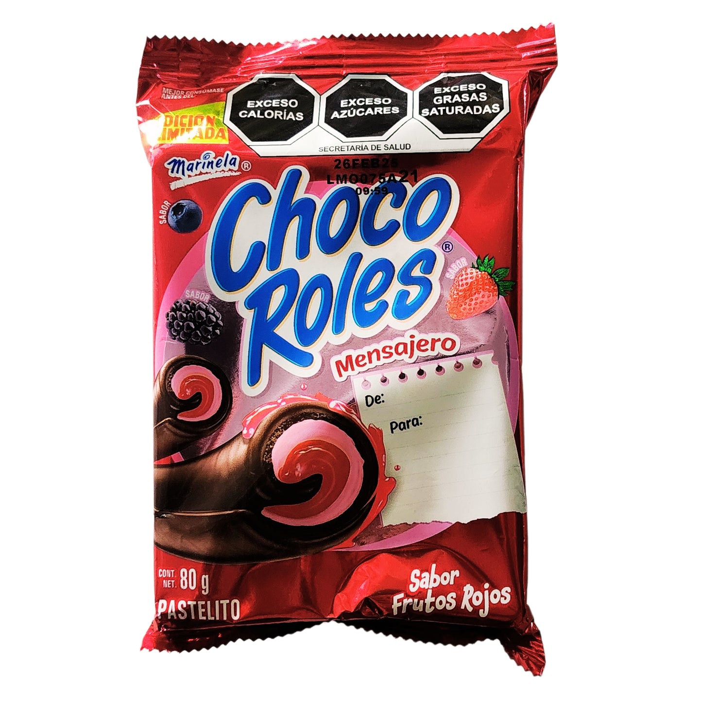 Chocoroles Mensajero 80 g