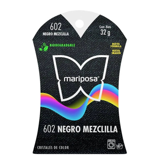 Colorante Mariposa Negro Mezclilla 32 g