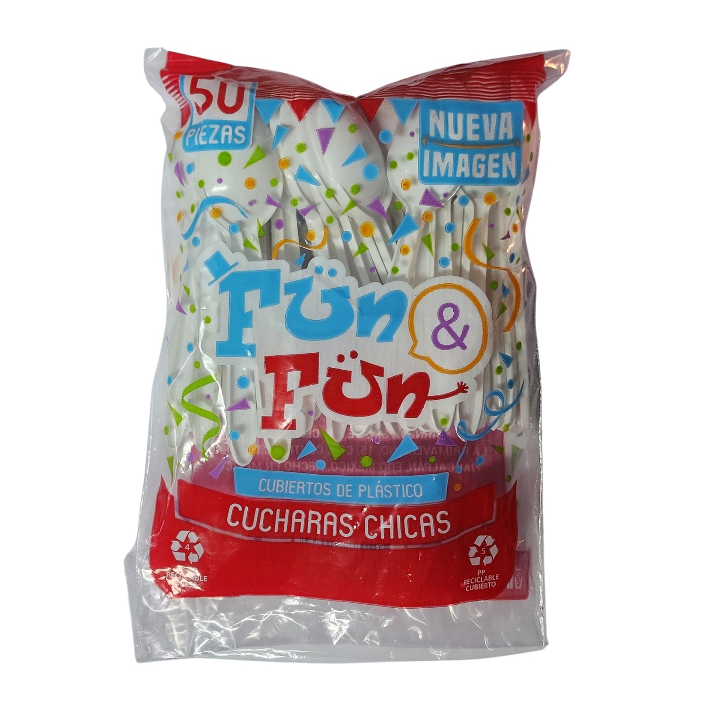 Cuchara Chica Fun & Fun 50 Piezas