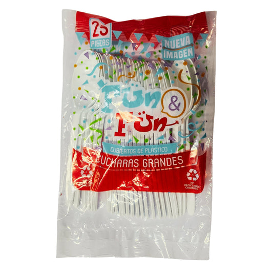 Cuchara Grande Fun & Fun 25 Piezas