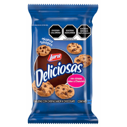Deliciosas Con Chispas Sabor a Chocolate 130 g