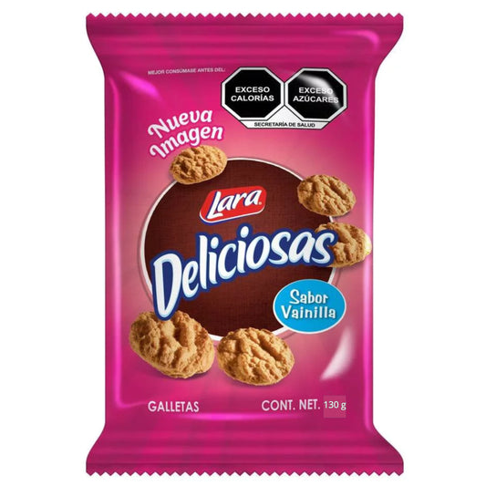 Deliciosas Sabor Vainilla 130 g