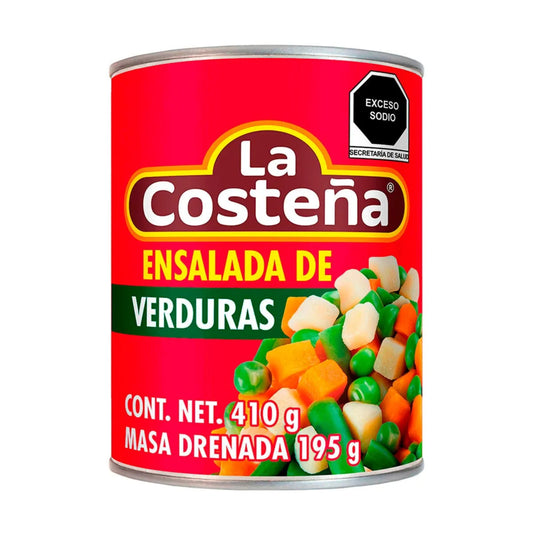 Ensalada de Verduras La Costeña 410 g