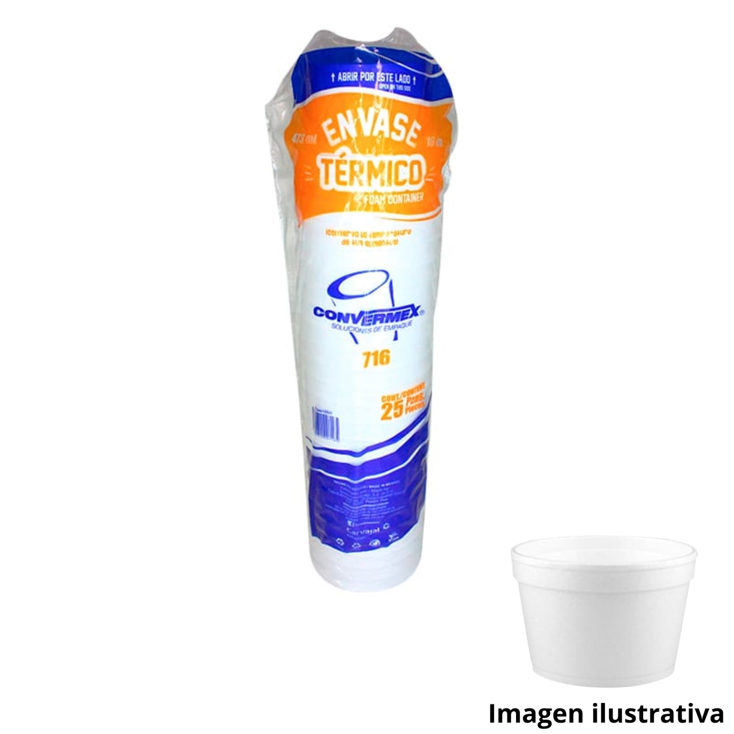 Envase Termico Convermex #716 25-473 ml