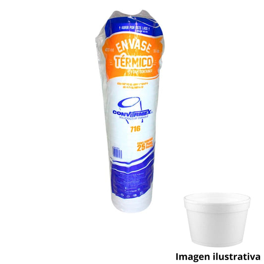 Envase Termico Convermex #716 25-473 ml