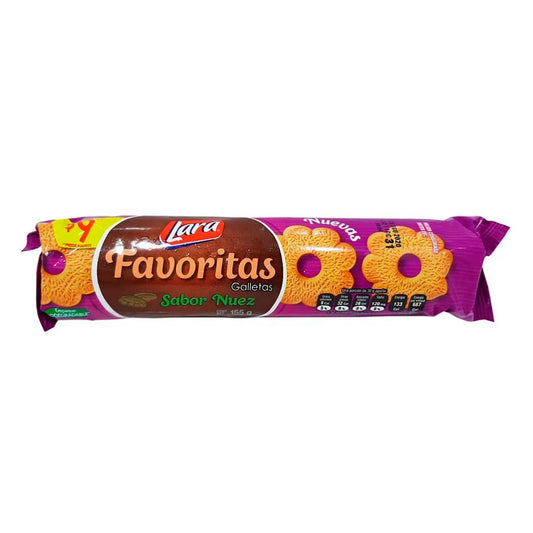 Favoritas Sabor Nuez 155 g