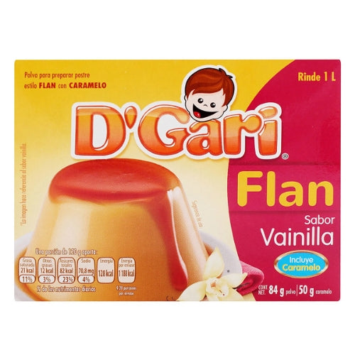 Flan Con Caramelo D Gary 134 g