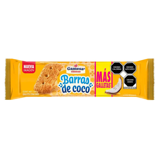 Galleta Barras coco 140 g